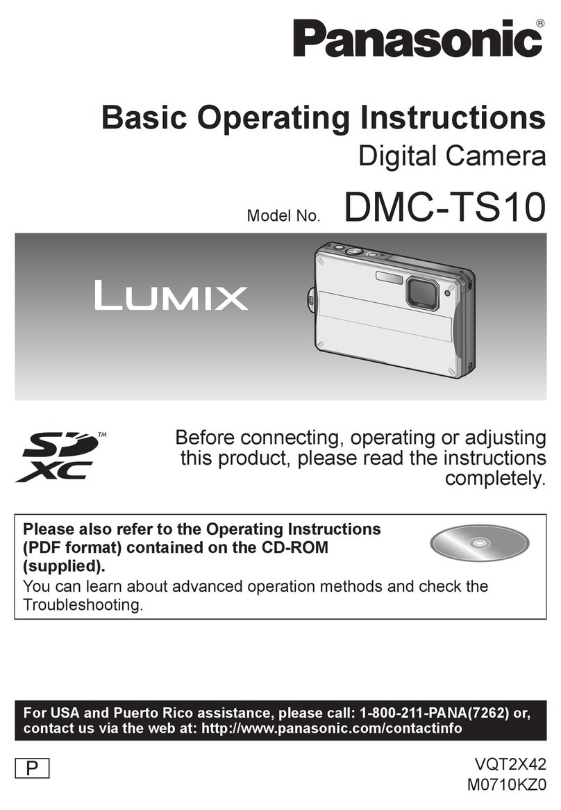 Panasonic DMCTS10 Basic operating instructions