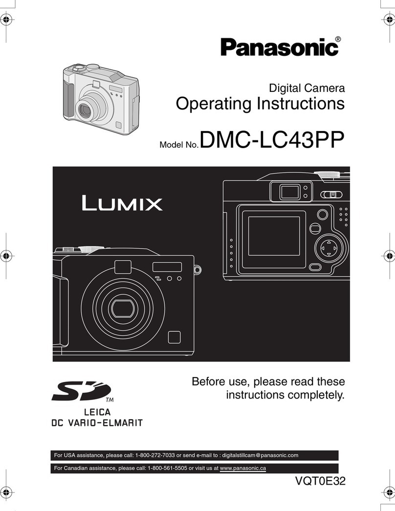 Panasonic Lumix DMC-LC43 User manual Panasonic Lumix DMC-LC43 User manual