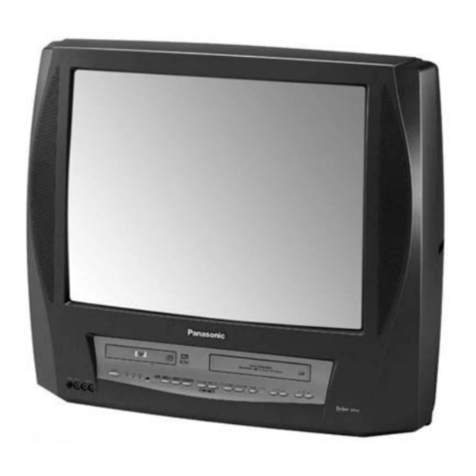 Panasonic AG527DVDE - DVD/VCR/MONITOR User manual