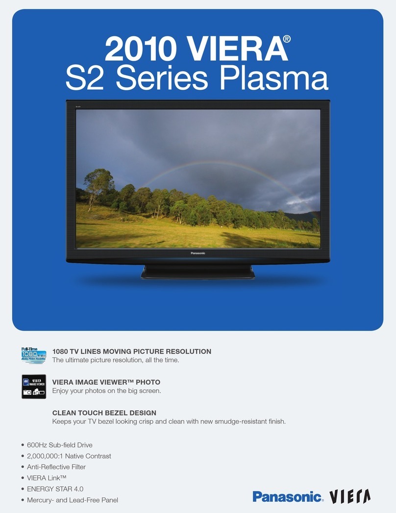 Panasonic Viera TC-P42S2 User manual