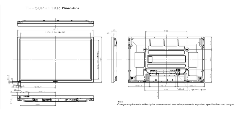 Panasonic Viera TH-50PH11 User guide