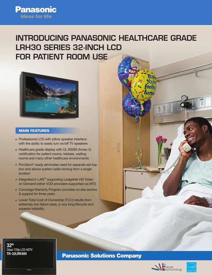 Panasonic TH-32LRH30U User manual