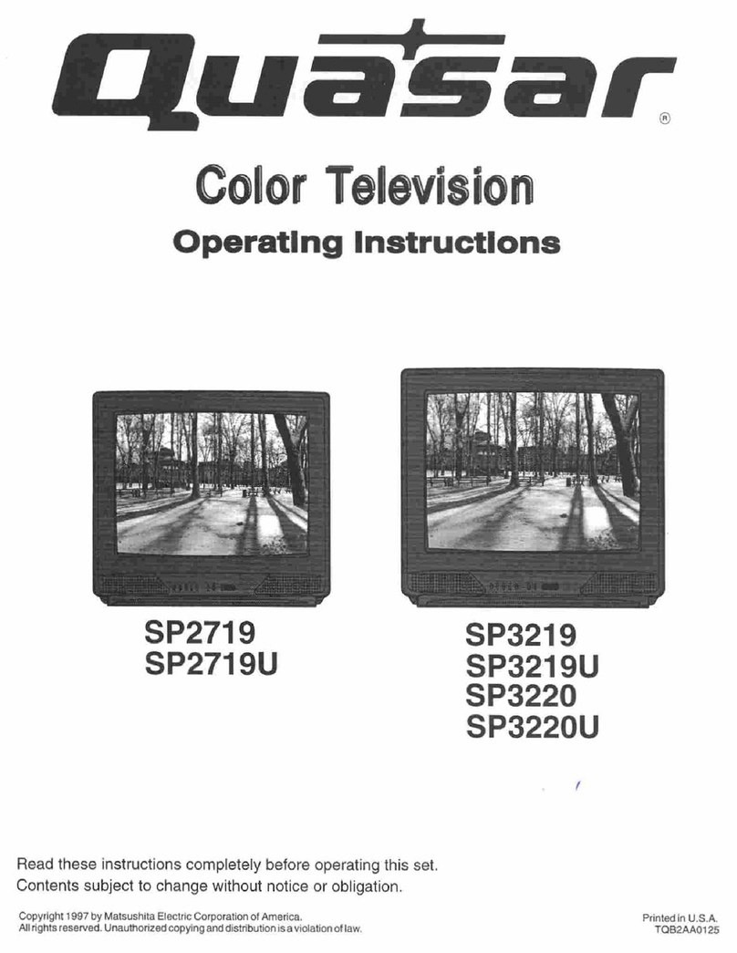 Panasonic SP-2719UV User manual