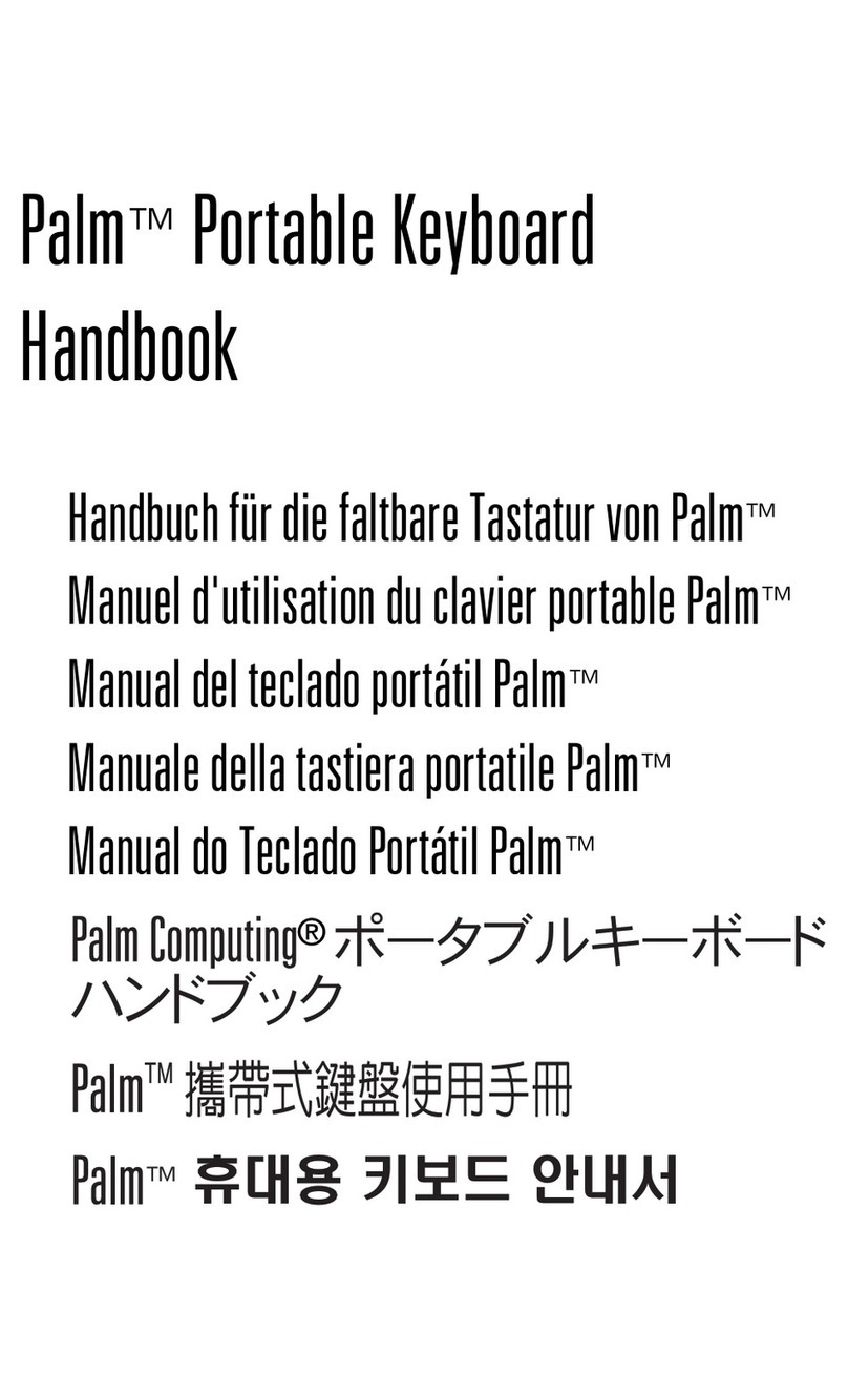 Palm P10802U User manual