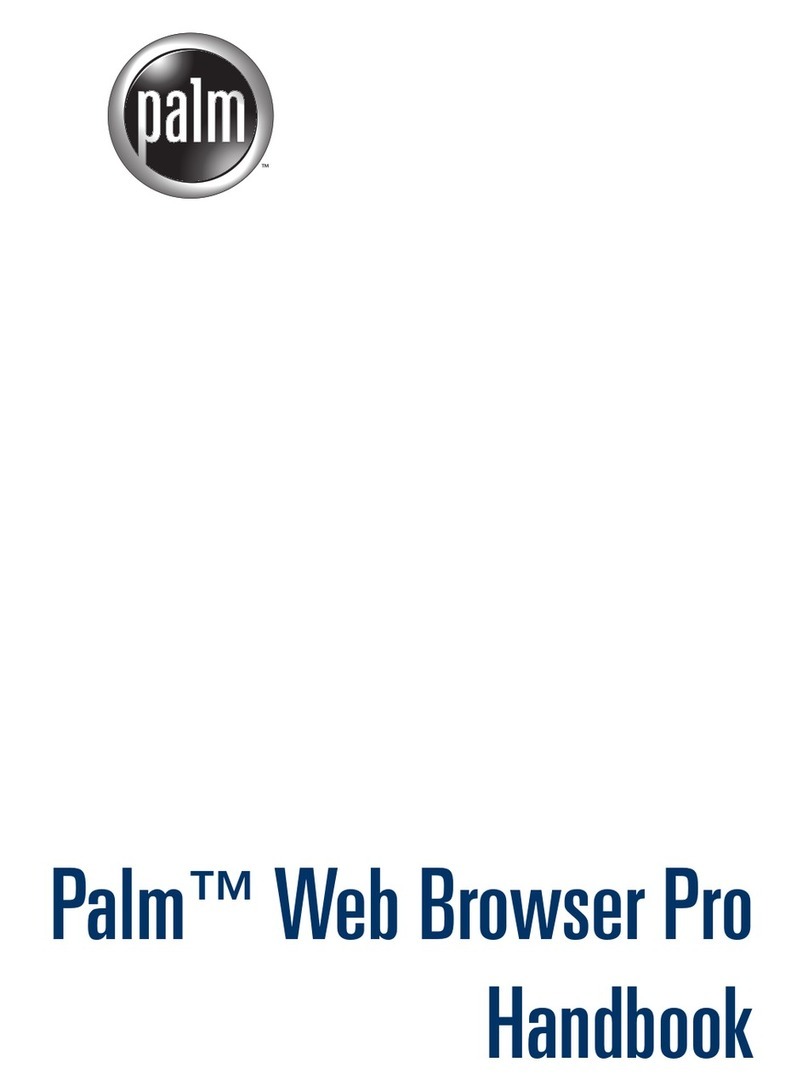 Palm Web Browser Pro User manual