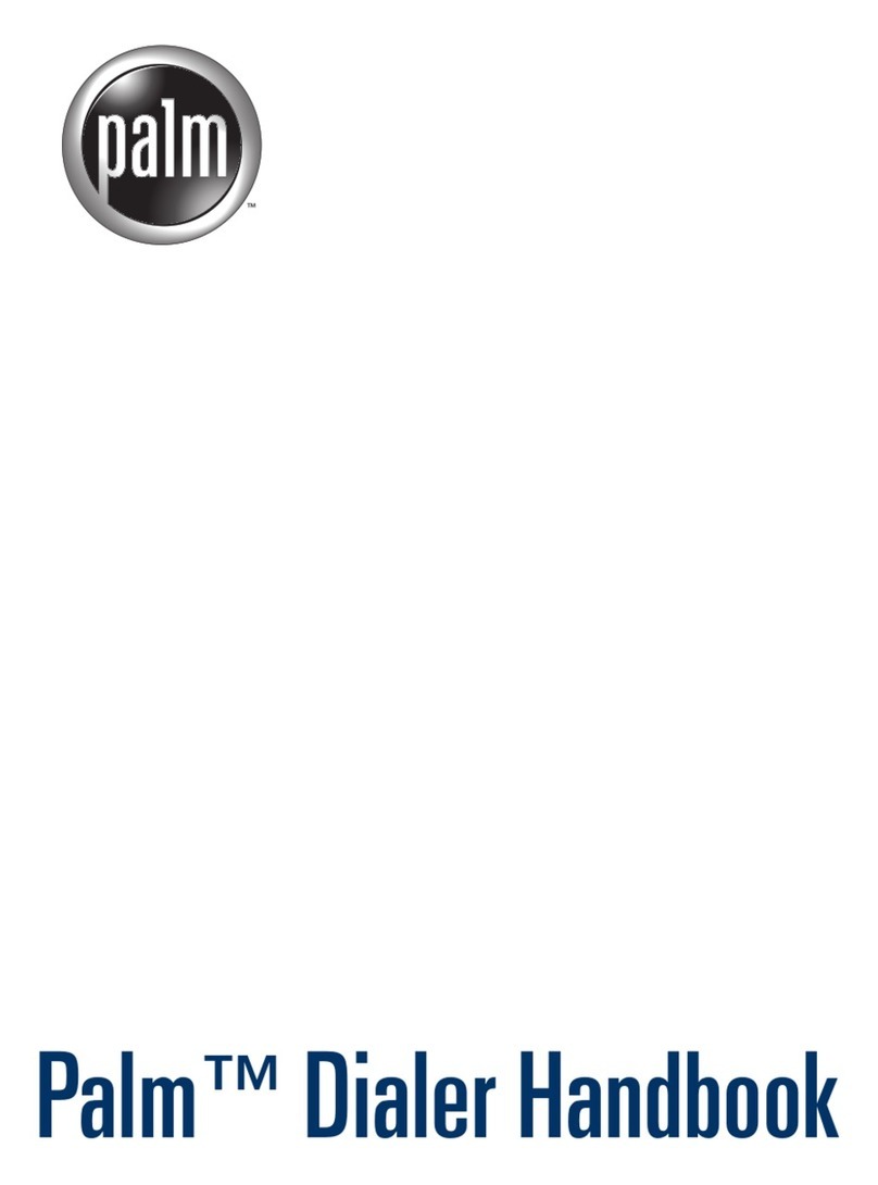 Palm Dialer User manual