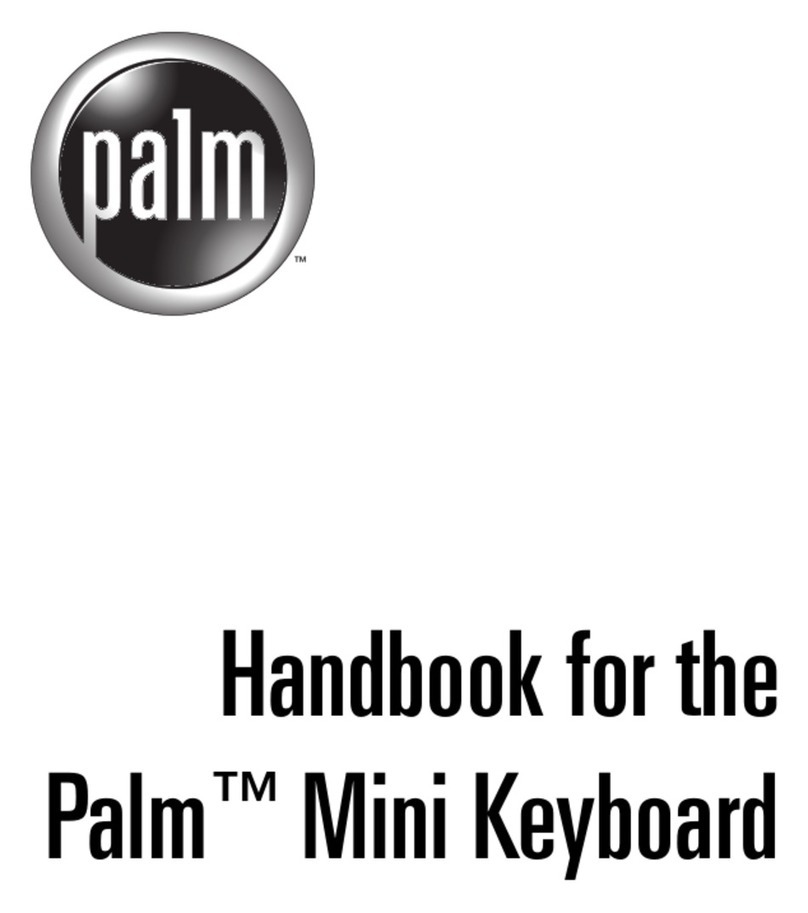 Palm P10873U Handbook
