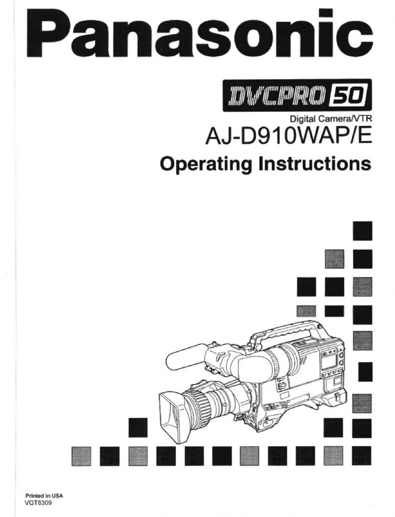 Panasonic AJ-D910 User manual