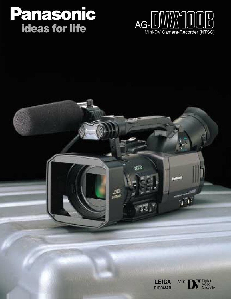 Panasonic AG-DVX100B User manual