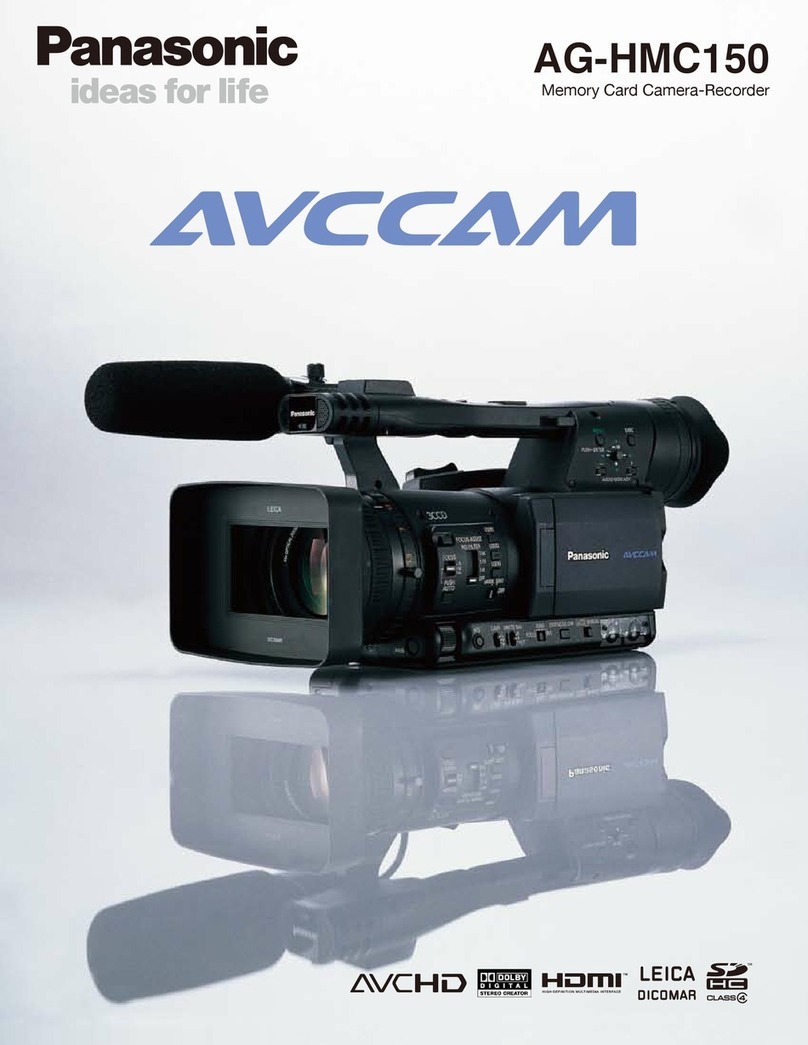Panasonic AG-HMC150 User manual