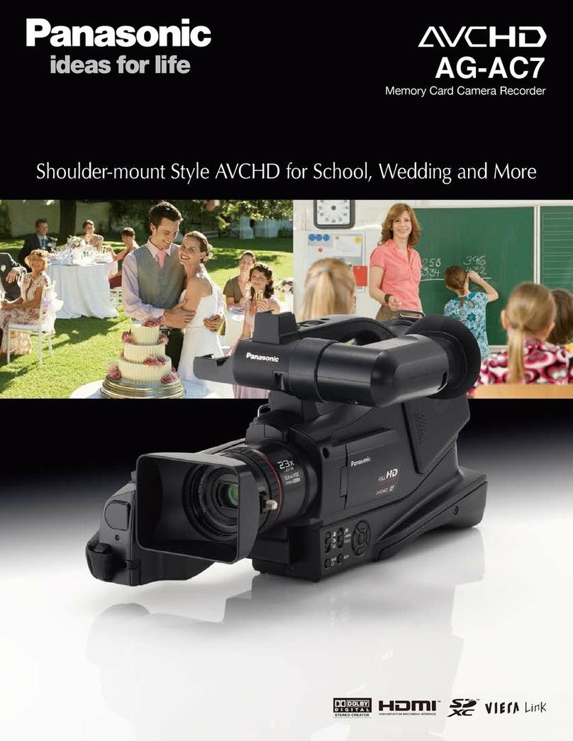 Panasonic AVCHD AG-AC7 User manual