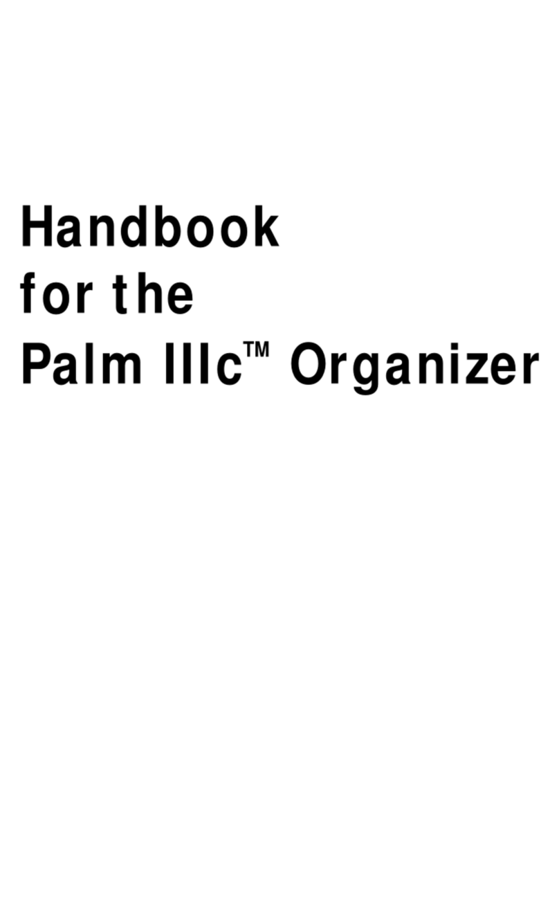 Palm IIIc User manual