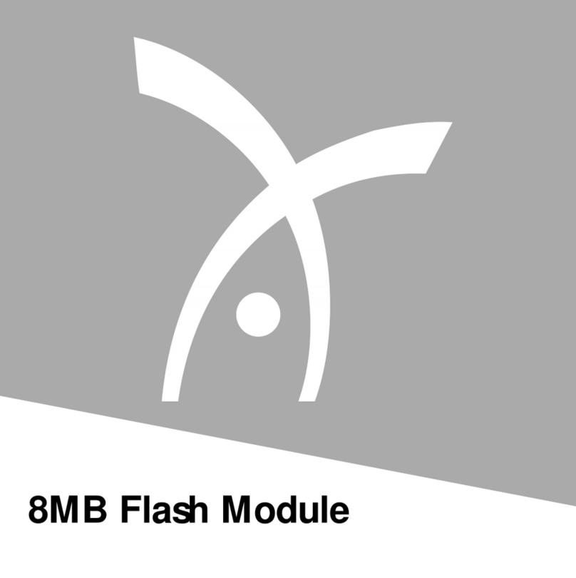 Handspring 8MB Flash Module Hardware guide