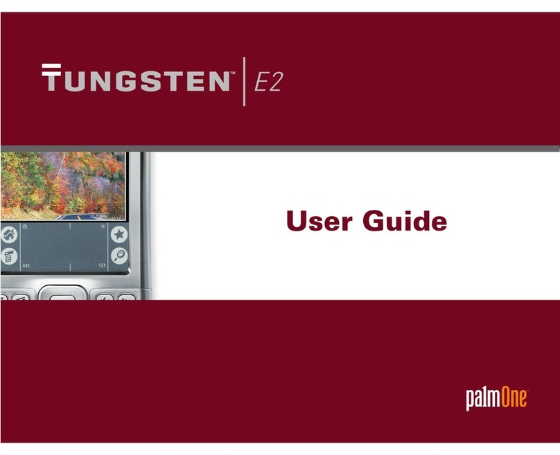 palmOne Tungsten E2 User manual