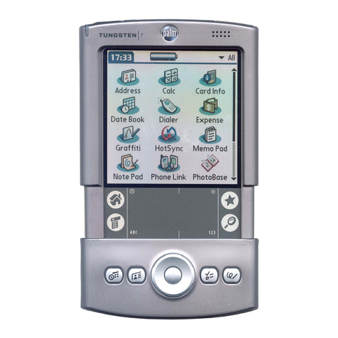 Palm Tungsten Tungsten T Instruction Manual