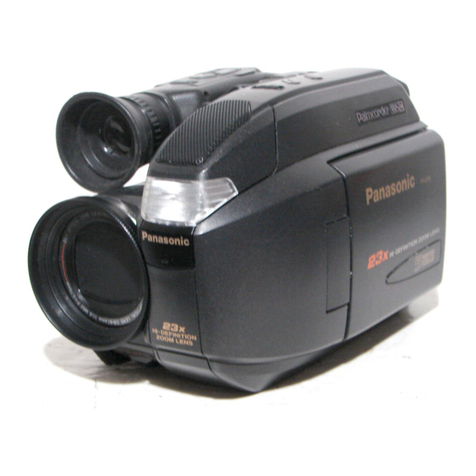 Panasonic Palmcorder PalmSight PV-L578 User manual