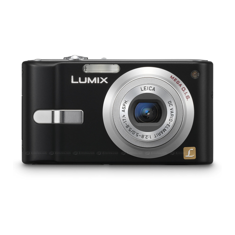 Panasonic DMC FX10 - Lumix Digital Camera User manual