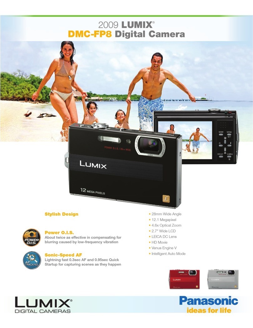 Panasonic Lumix DMC-FP8 User manual