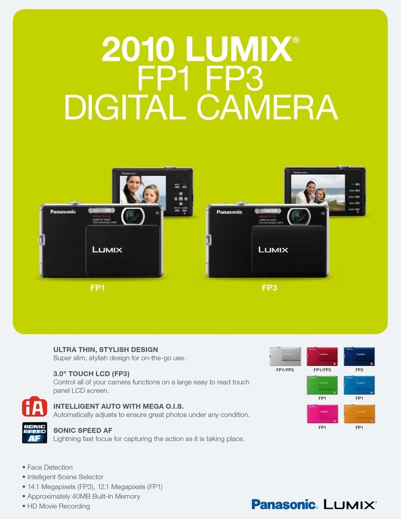 Panasonic LUMIX DMC-FP1 User manual