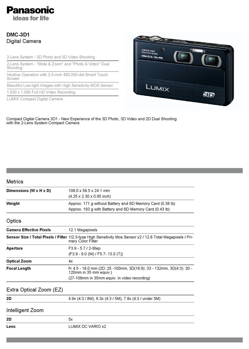 Panasonic Lumix DMC-3D1 User manual