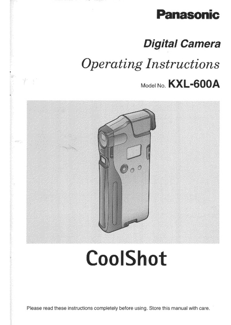 Panasonic CoolShot KXL-600A User manual
