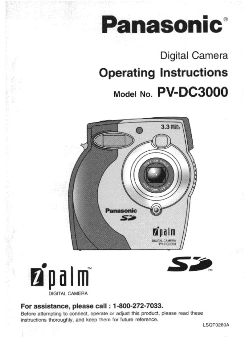 Panasonic iPalm PV-DC3000 User manual Panasonic iPalm PV-DC3000 User manual
