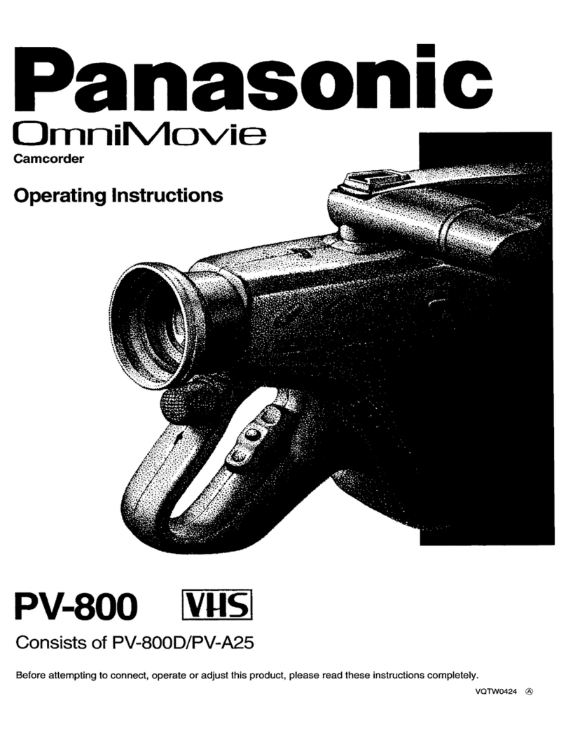 Panasonic PV-800 User manual