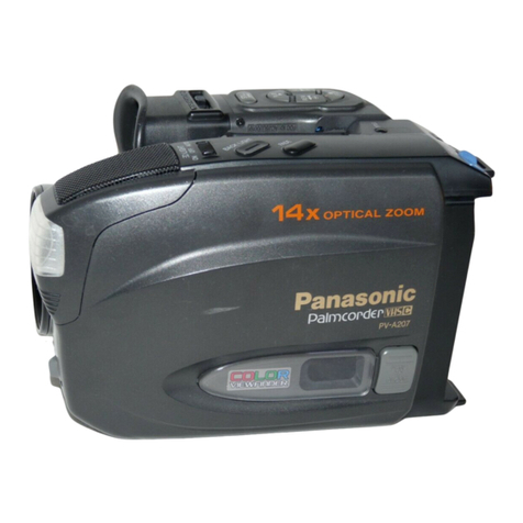 Panasonic Palmcorder PV-A207 User manual