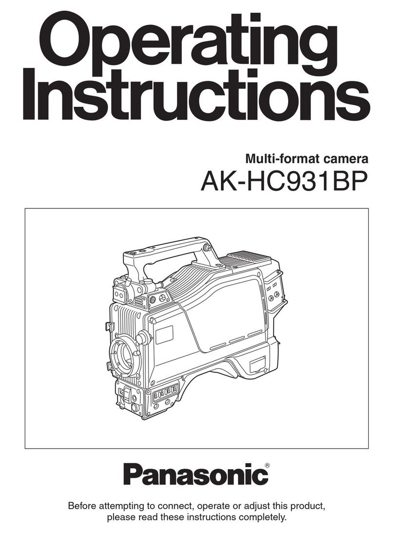Panasonic AKHC931BP - MULTI-FORMAT CAMERA User manual