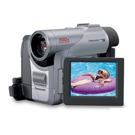 Panasonic Palmcorder PV-DC152 User manual