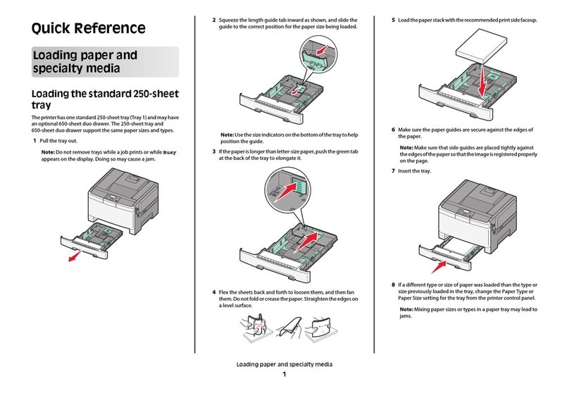 Lexmark C534dn User manual