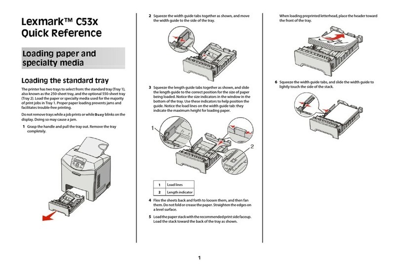 Lexmark C534N User manual