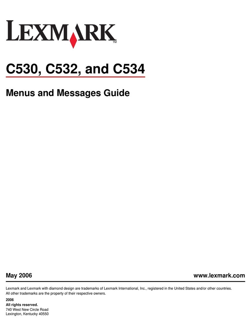 Lexmark C530 series, C532 series, C534 series User manual