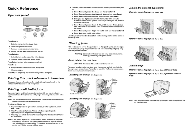 Lexmark C510 User manual
