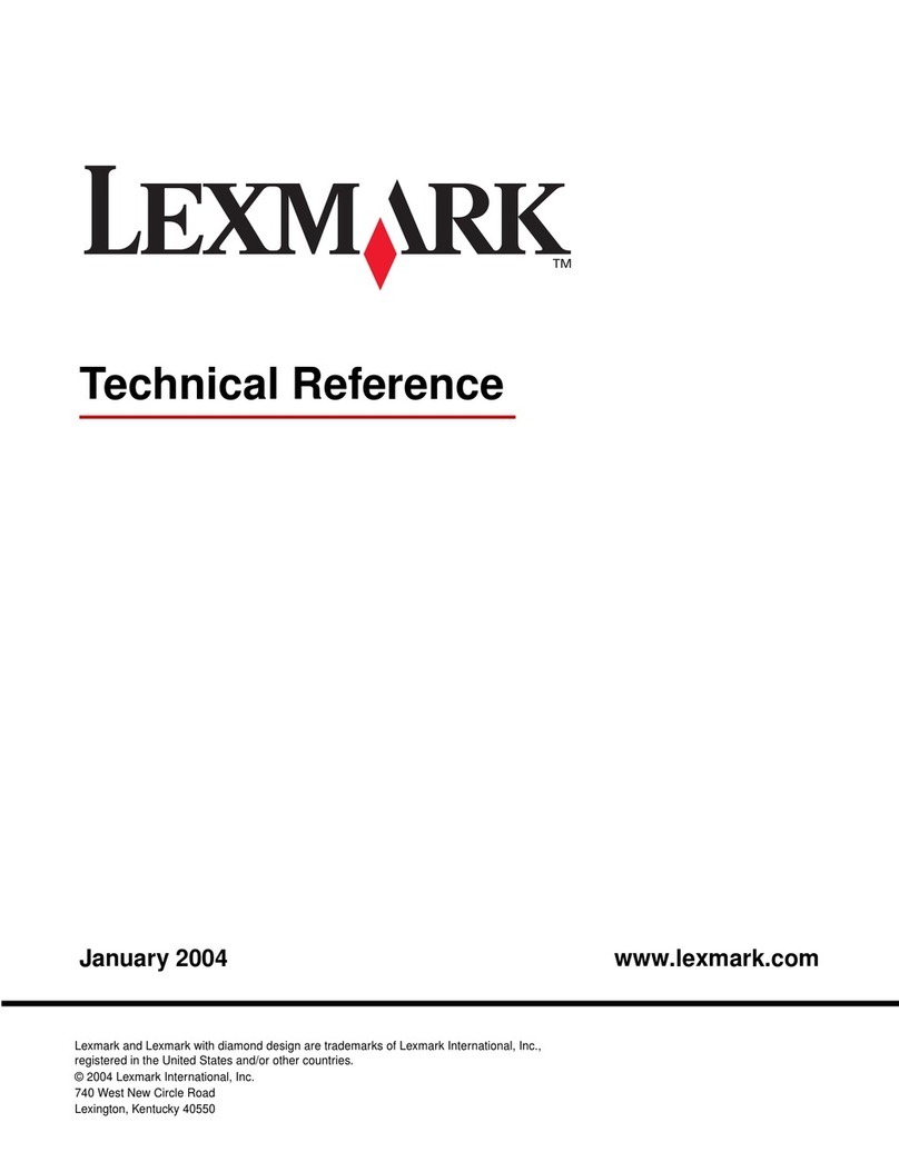 Lexmark C 752 Use and care manual