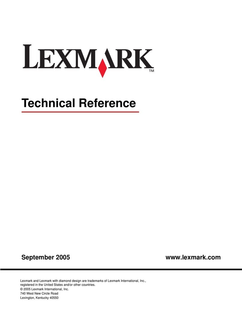 Lexmark T640 series Use and care manual