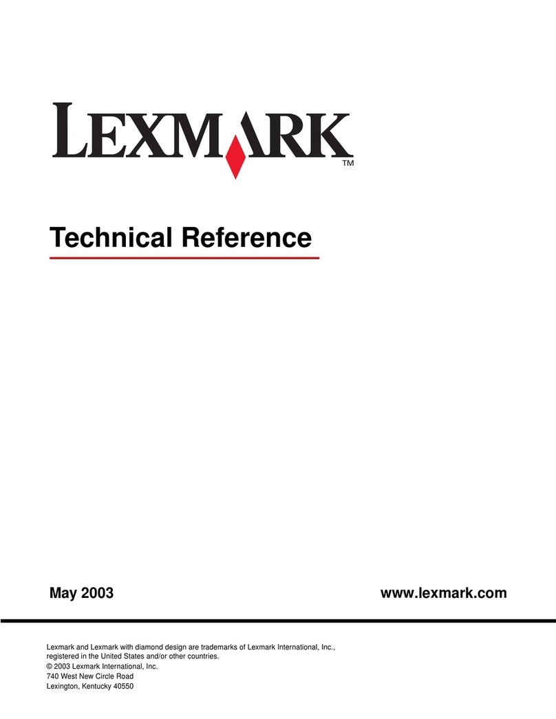 Lexmark T630n VE User manual