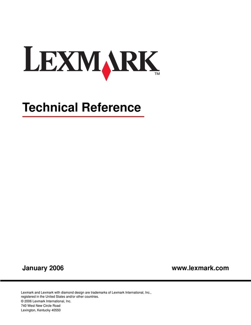 Lexmark T642 - Monochrome Laser Printer Use and care manual