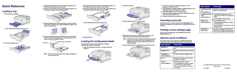 Lexmark T420 User manual