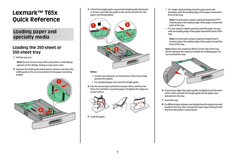 Lexmark T650dtn User manual