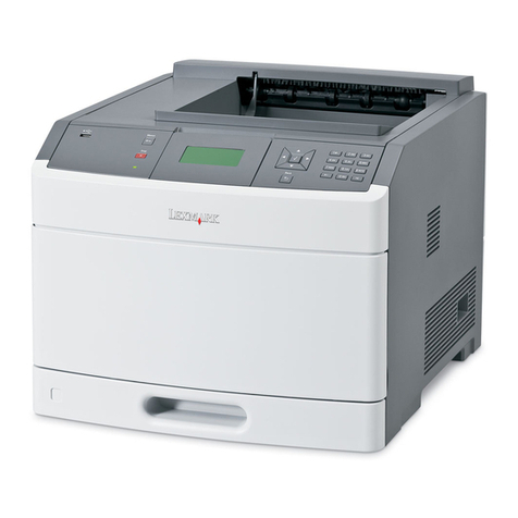 Lexmark T650dn User manual