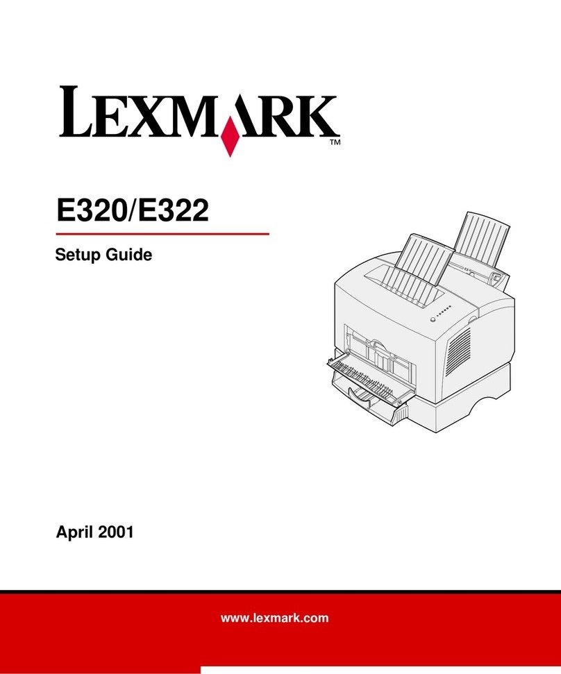 Lexmark E320 User manual