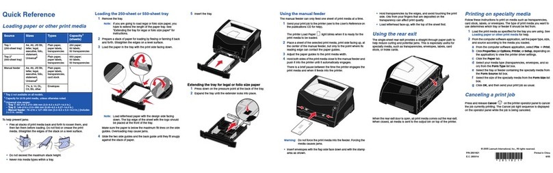 Lexmark E240 User manual