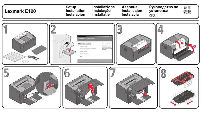 Lexmark E120 User manual