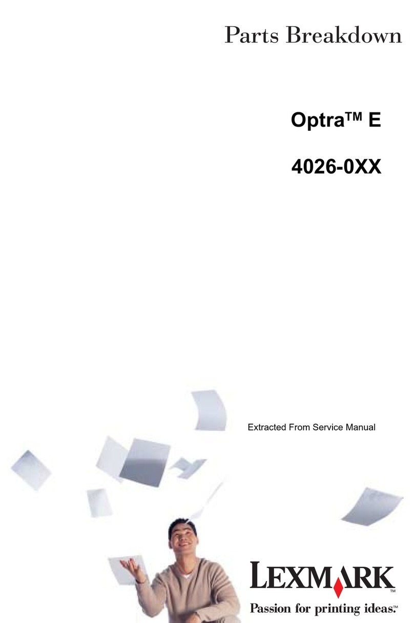Lexmark Optra Optra E Manual