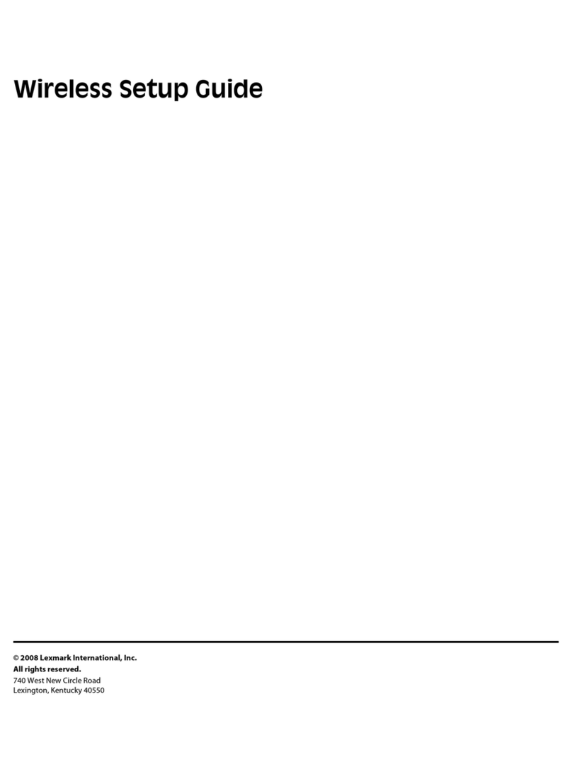 Lexmark E460DTN User manual