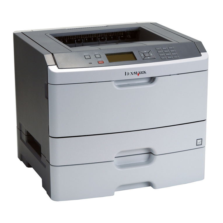 Lexmark E 462dtn User manual