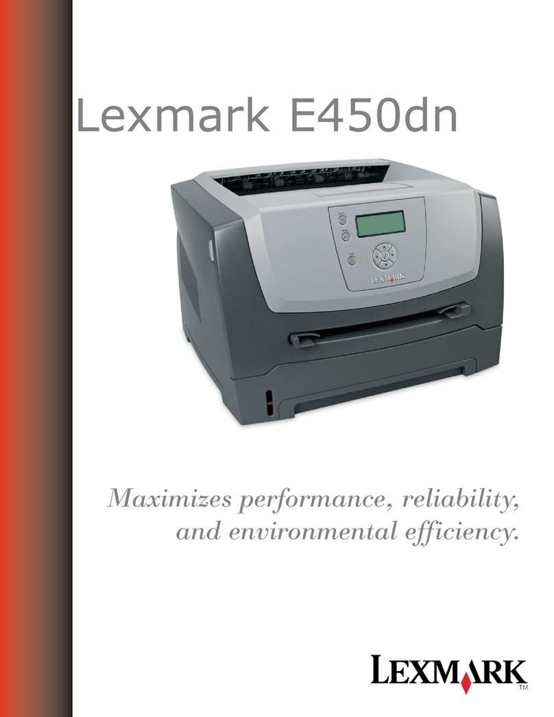 Lexmark E 450dn User manual