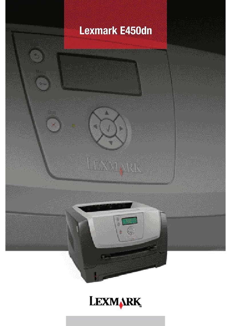 Lexmark E 450dn User manual