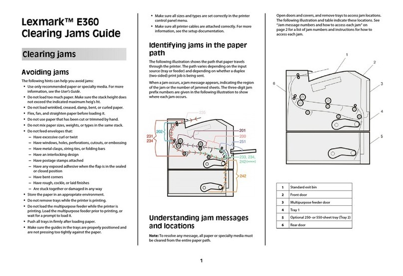 Lexmark E360dtn Manual